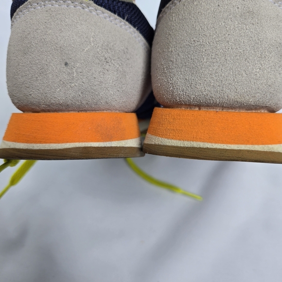 New Balance Women's Blue and Yellow Sneakers - Picture 8 of 10